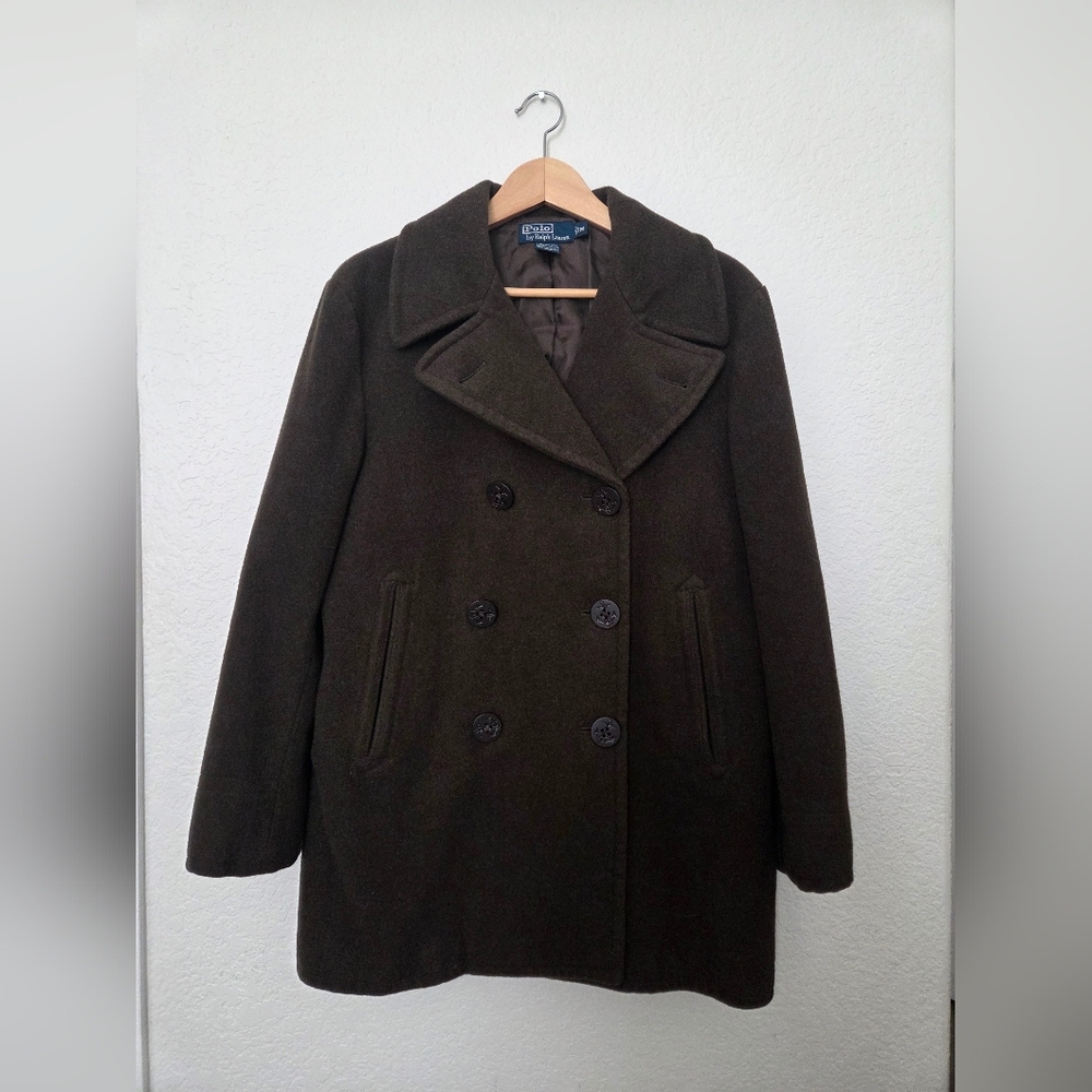 Polo by Ralph Lauren Wool Peacoat – Women’s Medium